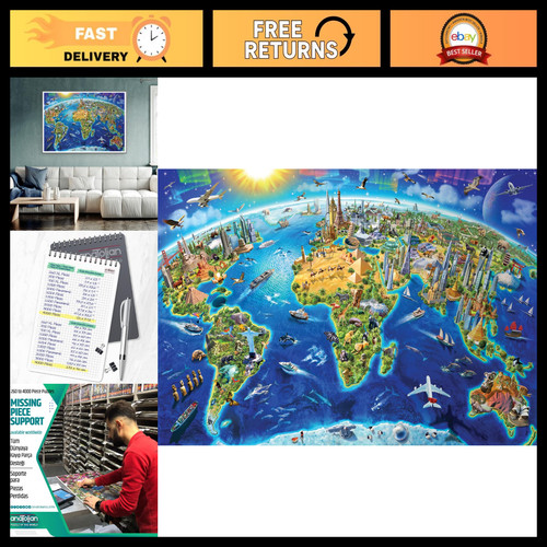 4000 piece jigsaw - piece, puzzle