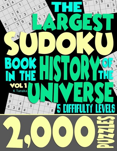 The largest sudoku - sudoku, book